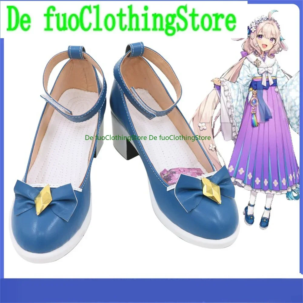 

Виртуальный YouTuber VTuber Enna Alouette Обувь для косплея Сапоги Игра Аниме Вечеринка Хэллоуин Рождество DefuoClothing Магазин обуви