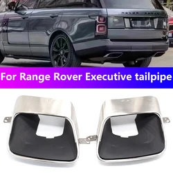 For 2018 to 2022 Range Rover exhaust pipe upgrade square stainless steel muffler tip nozzle