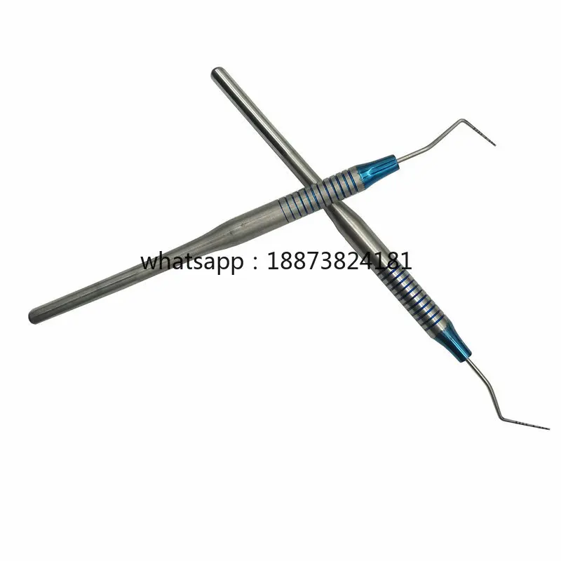 Dental Materials , Periodontal Bag With Scale Probe, Stainless Steel Titanium Handle, Periodontal Scale Probe fast shipping