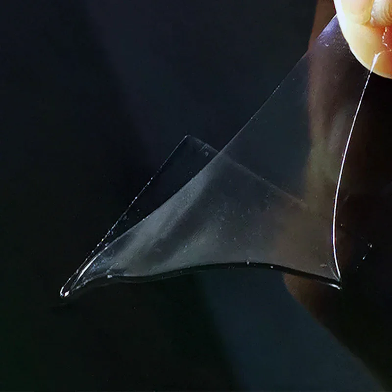 

2 Pieces Set Nano Adhesive Doll Ornament Nano Dual-sided Strong Adhesion Tape with Clear Visibility Material