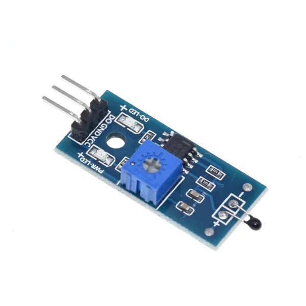 Thermistor sensor module, temperature sensor, temperature change detection, temperature switch, 3-wire