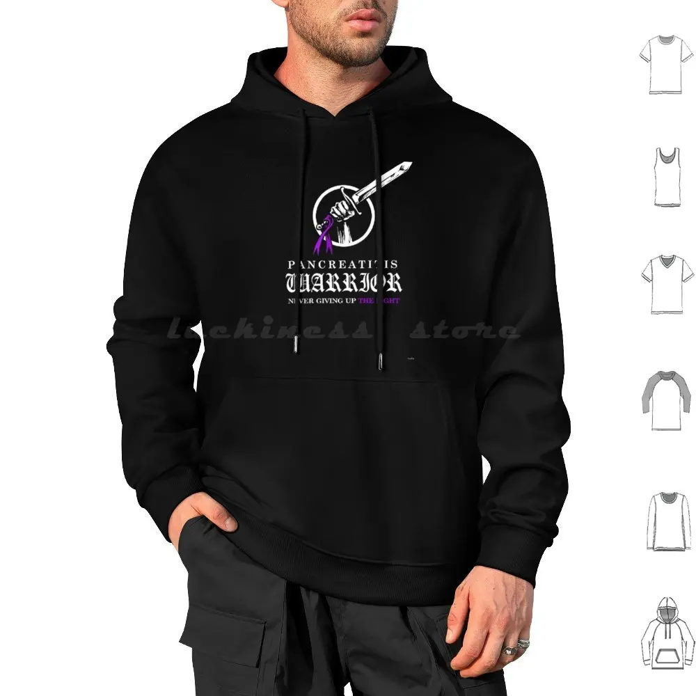 Pancreatitis Hoodie cotton Long Sleeve Chronic Pancreatitis Pancreatitis Acute Pancreatitis Pancreatic Disease Chronic Pain