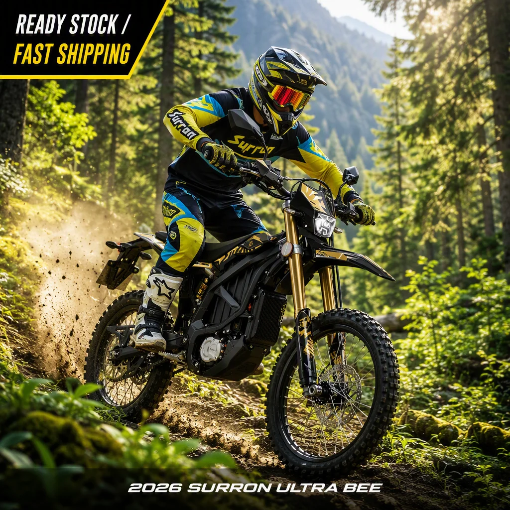 2026 Electric Motorcycle 24.5kw 74V60AH Dirt Bike High Speed Off Road EBike for Sale