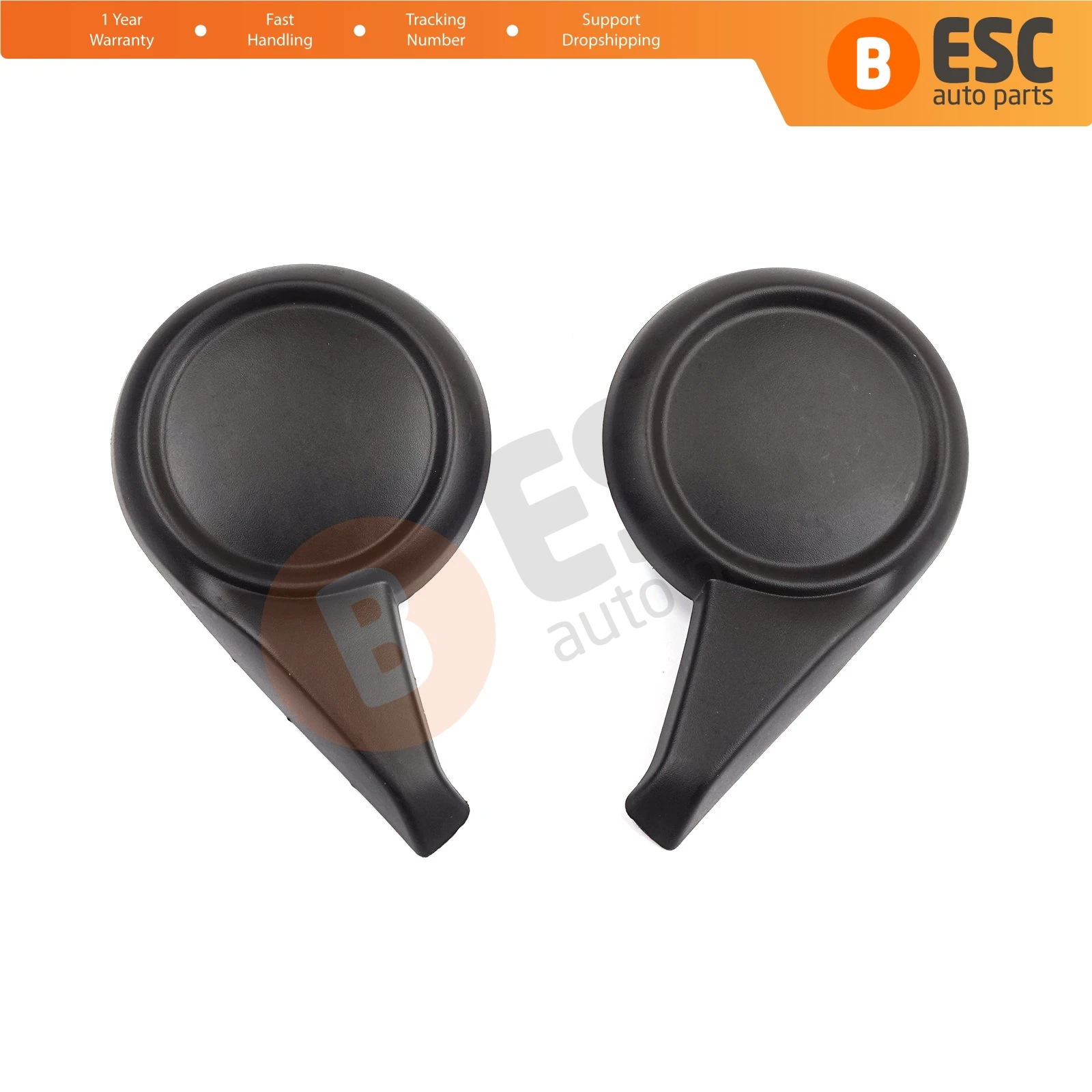 EDP1216 Front Right Left Manual Seat Recliner Adjuster Lever Handle Set for Renault Clio MK5 Captur MK2 874012047R 874518808R