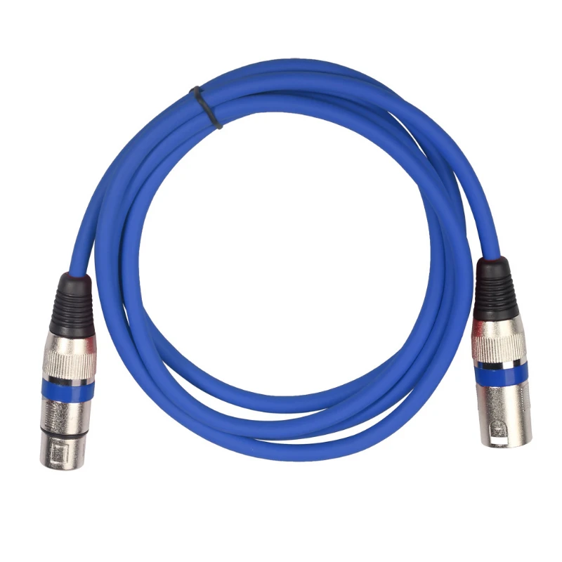 Male To Female XLR Line, Audio Signal Line, Balanced Line, XLR Line, Color Audio Line, Suitable for Audio Mixer Microphone