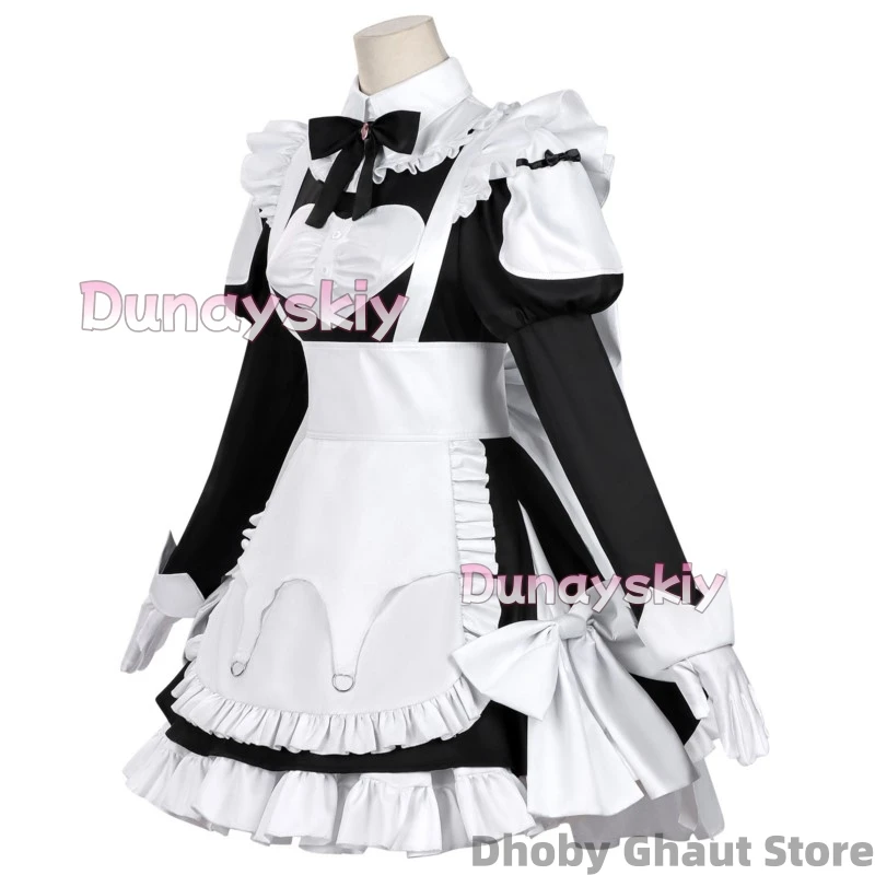 

Костюм горничной Momono для косплея по аниме «Игра в смерть»: сексуальный фэнтезийный наряд Kawaii больших размеров для женщин