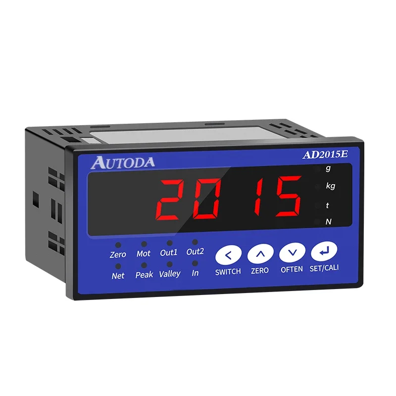 AD2015E Weighing display controller instrument peak force transducer two-channel relay output