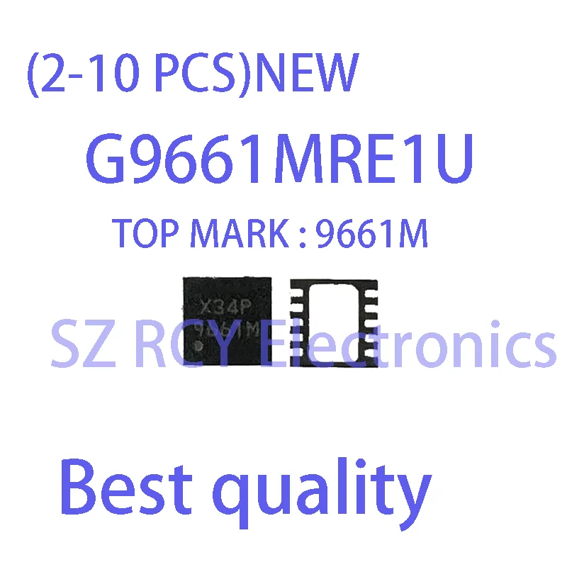 (2-10 PCS)NEW G9661MRE1U G9661M G9661 9661 TOP MARK : 9661M QFN Chipset