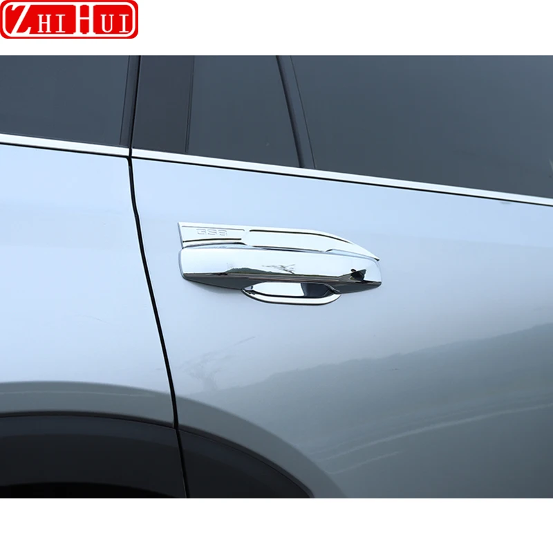 

For Trumpchi GAC GS8 2nd Gen 2023 2024 Car Door Bowl Handle Cover Stickers Anti Scratch Protection Decoration Auto Accessories