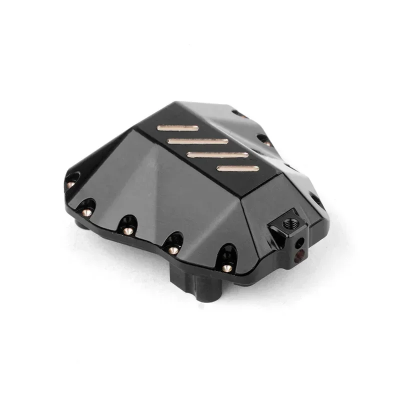 

Black Coating Brass Diff Cover Portal Drive Axle Counterweight for Croboll 1/7 MK07 RC Crawler Car Upgrade Parts