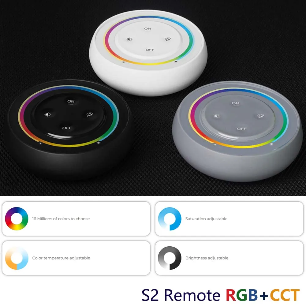 Imagem -05 - Controlador Remoto Led Strip para Alexa e Google Miboxer dw Cct Rgb Rgbw Rgbcct 2.4g Max 30a 2in 5in Wifi 2.4g