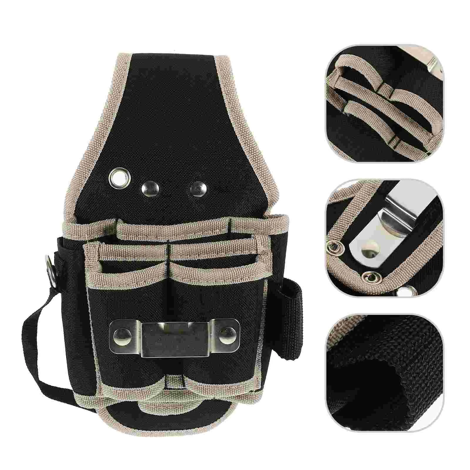 Portable Tool Storage Fanny Pack Pouch Waist Bag for Tools Cloth Crossbody Belt Maintenance