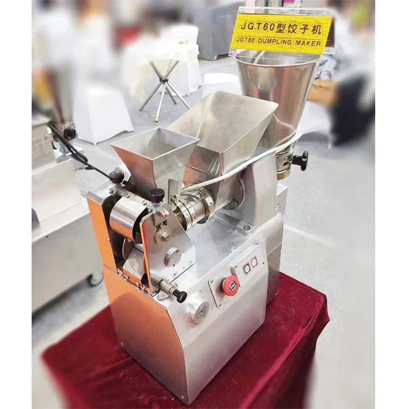 Máquina de bolinho JGT-60 comercial desktop pequena máquina formadora de bolinho 3600 peças/h fabricação automática de bolinho