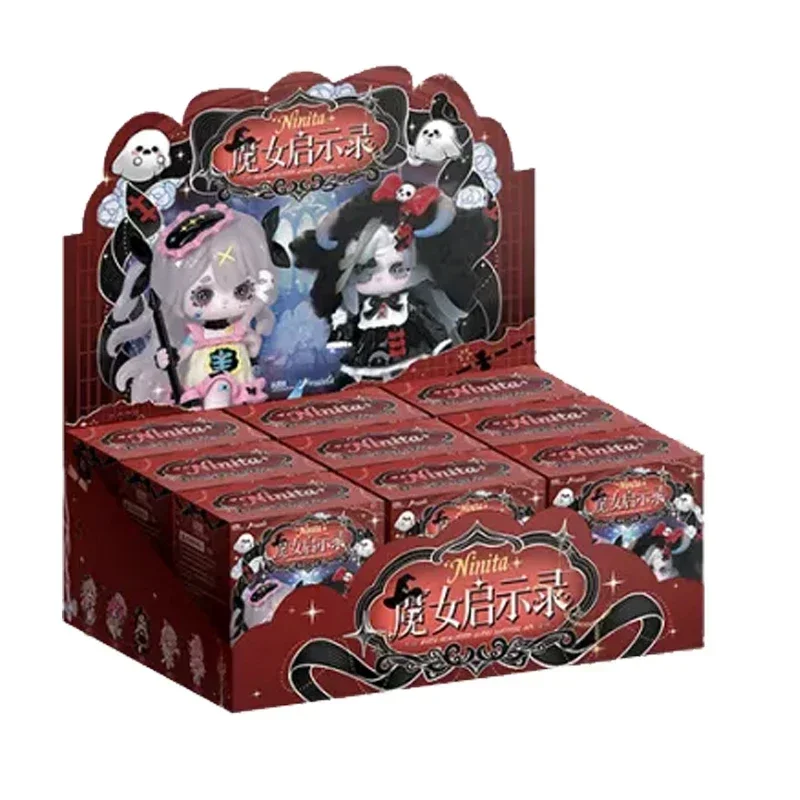Ninita Witch Revelation Series Blind Box Caixa Caja Dolls Mystery Box Gift Desktop Ornament Cartoon Model image 3
