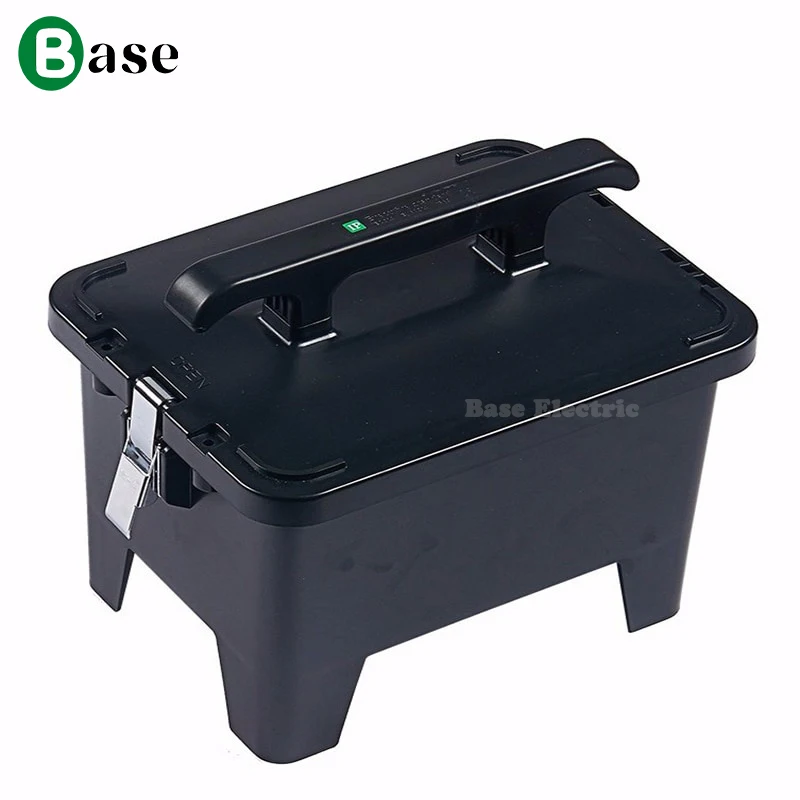 

12/24 ways black explosion-proof socket distribution box industrial portable outdoor socket box rainproof overhaul box