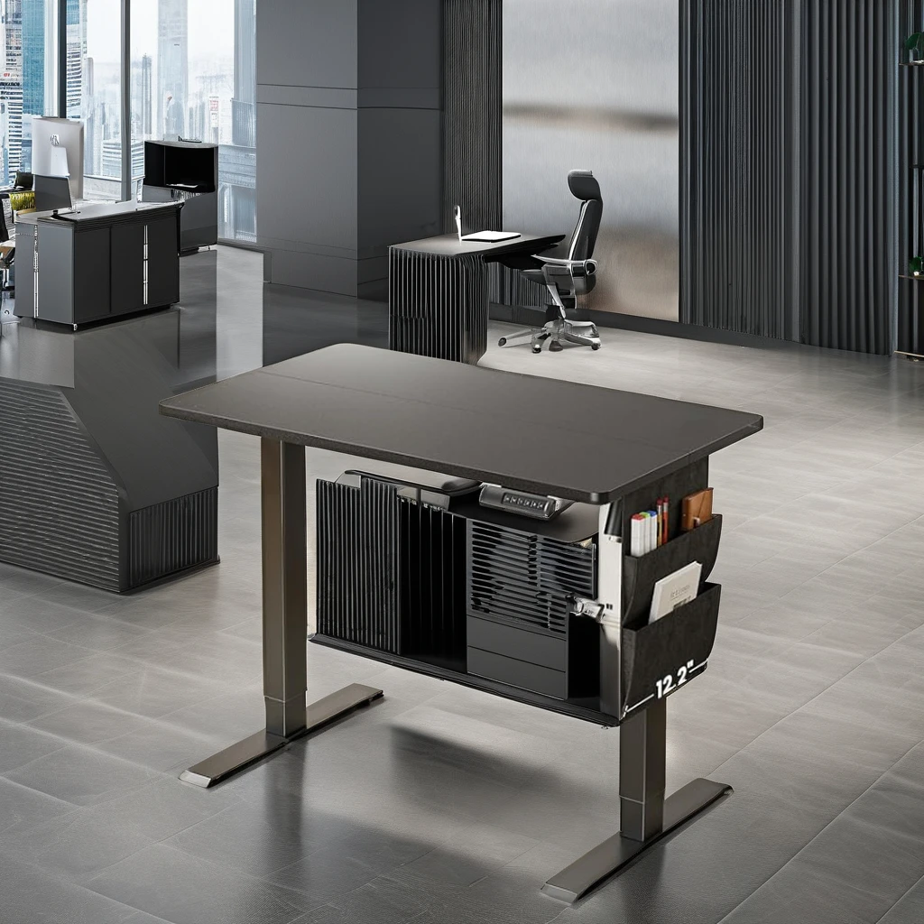 Standing Height Adjustable Office Gaming Computer Desk