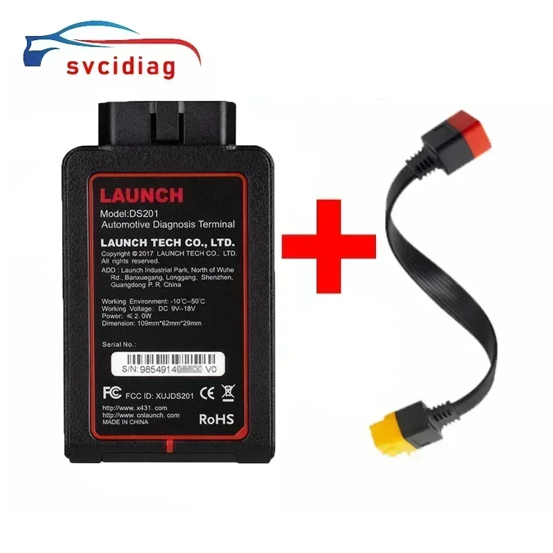 Launch DBSCAR 5  for Diagzone Xdiag All System Diagnostic Scanner for Car Truck Bluetooth Connecteor OBD2 Scannner tool