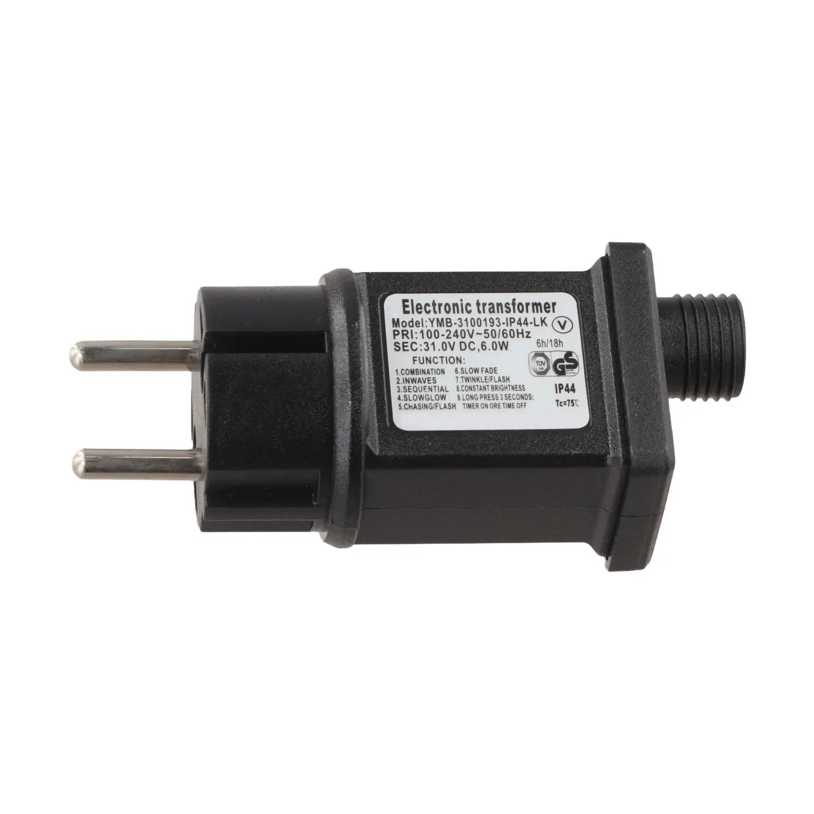For Holiday Decorations 31V LED Adapter LED Power Supply Home Decor Color: White Led Transformer With Remote Control