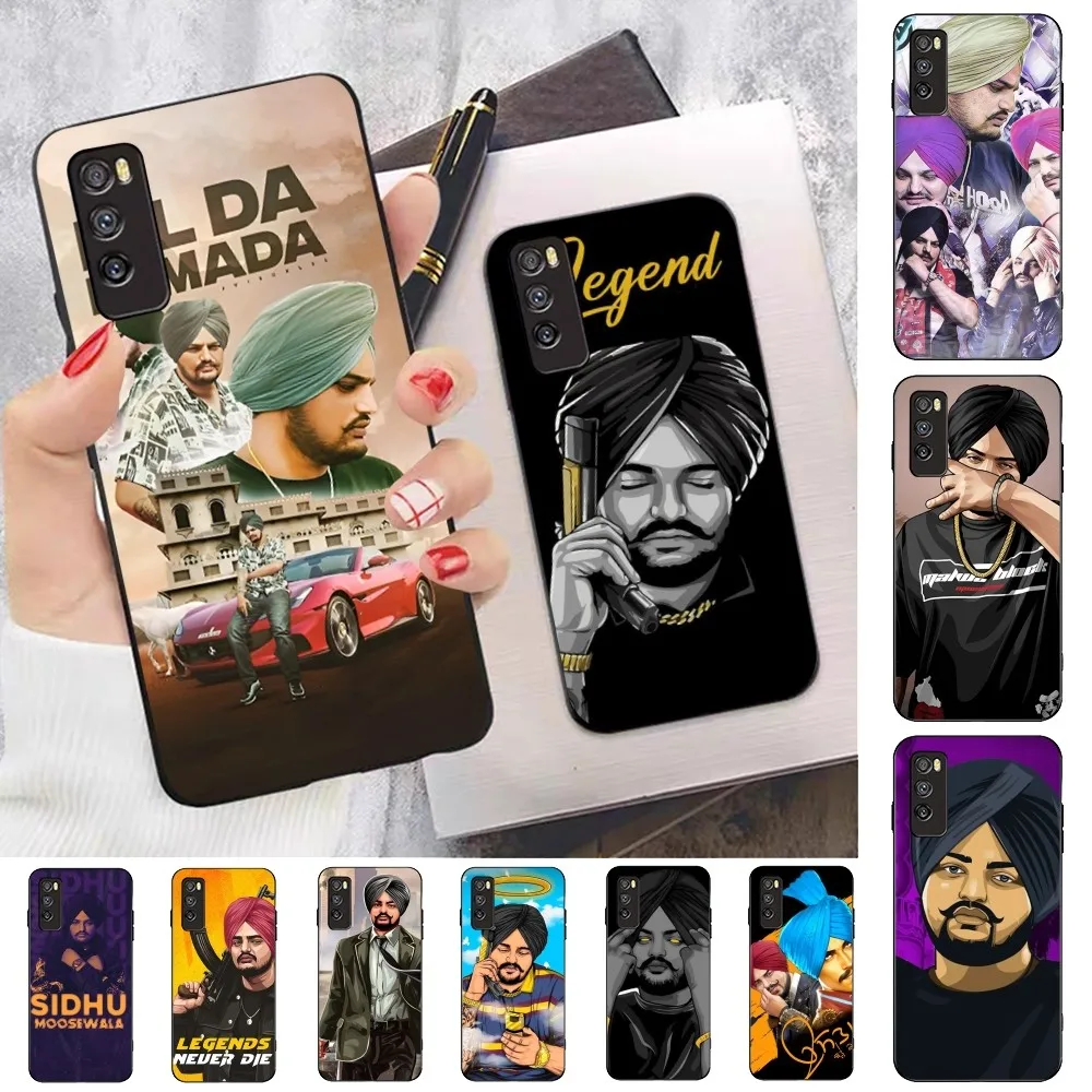 Indian Rapper Sidhu Moose Wala Phone Case For Huawei Honor 10 Lite 9 20 7A Pro 9X Pro 30 Pro 50 Pro 60 Pro 70 Pro Plus