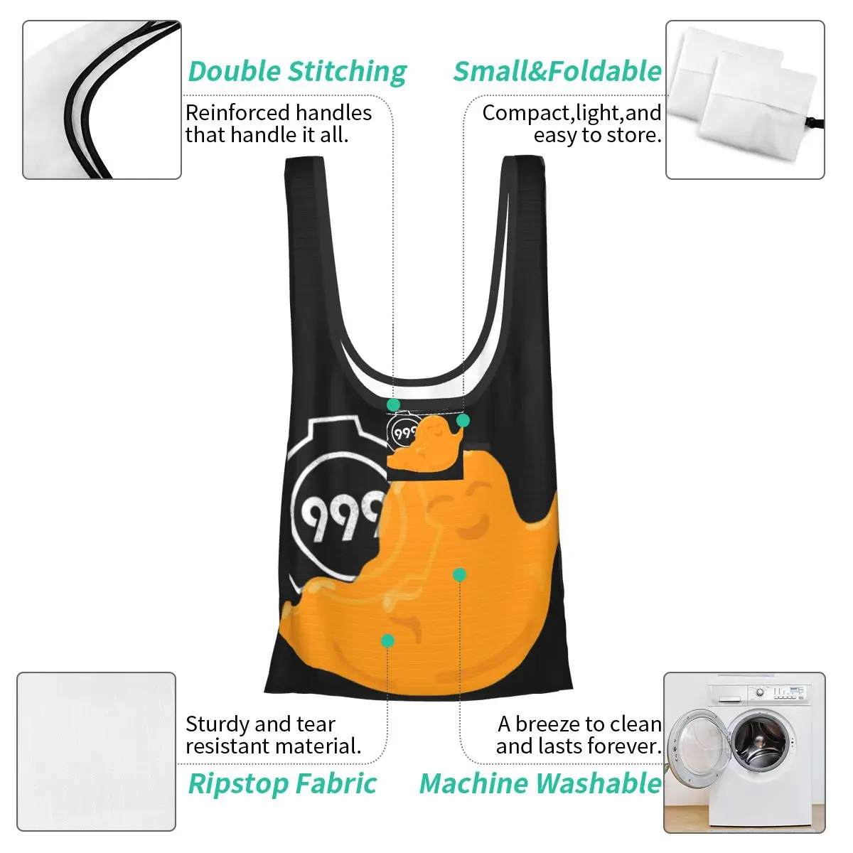 scp-999-the-tickle-monster-bolsa-de-compras-portatil-bolsa-de-compras-de-grande-capacidade-bolsa-de-compras-bolsa-de-ombro