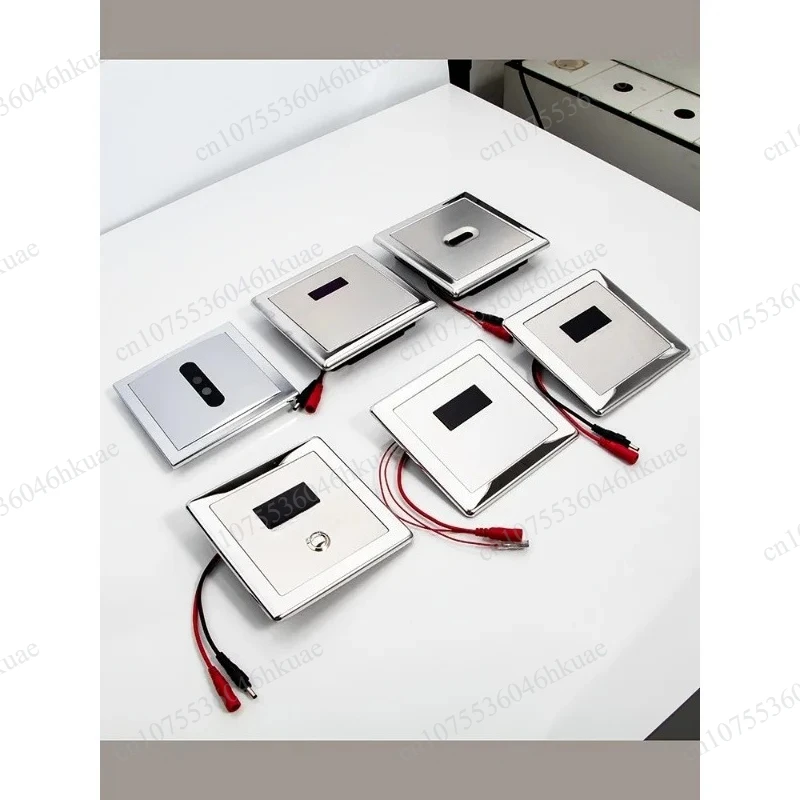 Concealed Urinal Automatic Induction Flusher Solenoid Valve 6V 12V Induction Panel Accessories