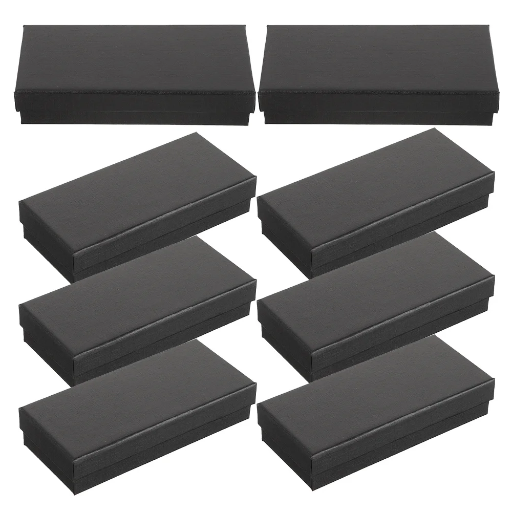 

8Pcs Watch Packaging Box Organizer Case with Sponge for Secure Watch Storage and Gifting Bracelet Storage Box