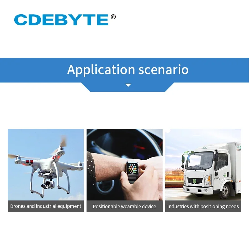 GPS Module E108-GN02D 10Hz BDS/GPS/GLONASS Multi-System Joint Positioning Wireless Module Multi-mode Satellite Position