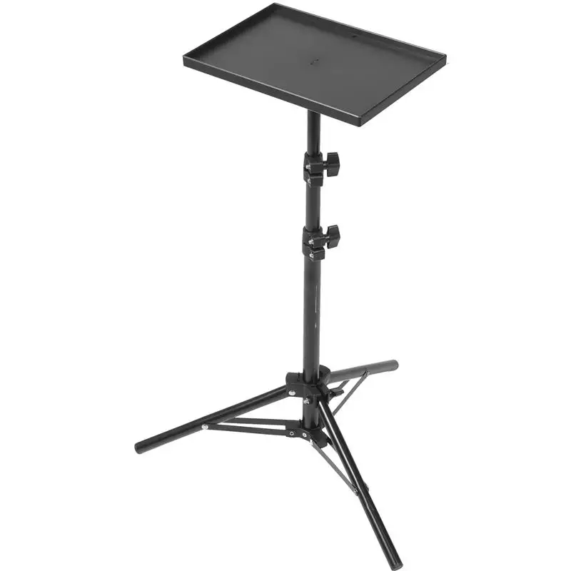 Support de projecteur pour ordinateur portable, 1 pièce, Support de trépied de projecteur, étagère de rangement réglable pour projecteur de table au sol