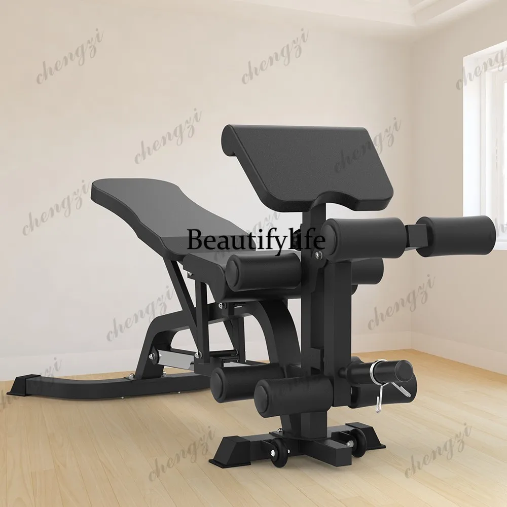 Multifunctional Dumbbell Stool Fitness Exercise Stable Thickened Bench Press Stool Crunch Assist
