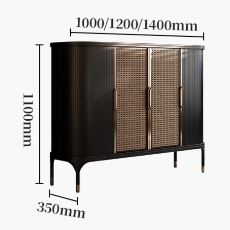 

Y Шкаф для обуви из орехового дерева в среднем древнем стиле, входной шкаф из ротанга в стиле ретро, гостиная на вилле, домашний шкаф для хранения обуви