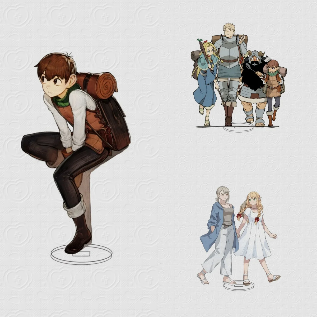

Anime Dungeon Meshi 15CM Acrylic Stand Model Cosplay Characters Ornament Accessories Christmas Gifts