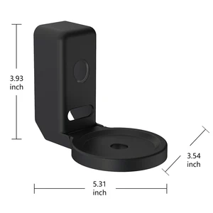 Wall mounting support for echo dot 4a generation / echo dot 5a generation with cable storage, pc material rigid case matte speaker holder 6 Main Base Sales to Alexa - №1