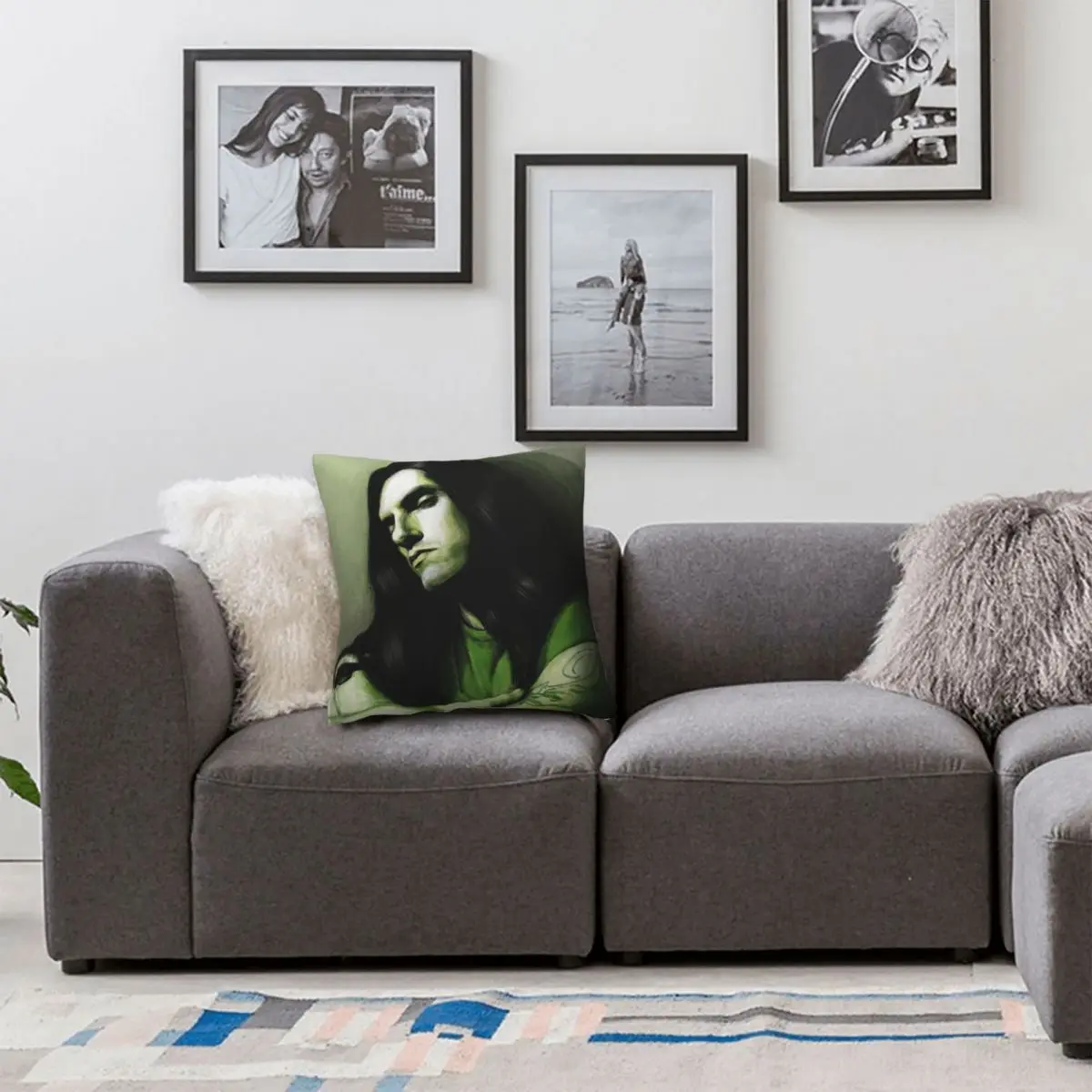 Type O Negative Peter Steele Pratiwi Pillowcase Polyester Linen Velvet Printed Zip Decor Throw Pillow Case Car Cushion Case