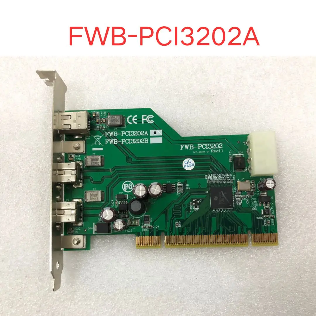 used FWB-PCI3202A Industrial Camera Capture Card test OK Fast shipping