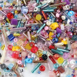 32 Colors  Glass Beads Charm Czech With Hole Glass Seed Beads DIY Bracelet Beads Jewelry Making Accessories E0333