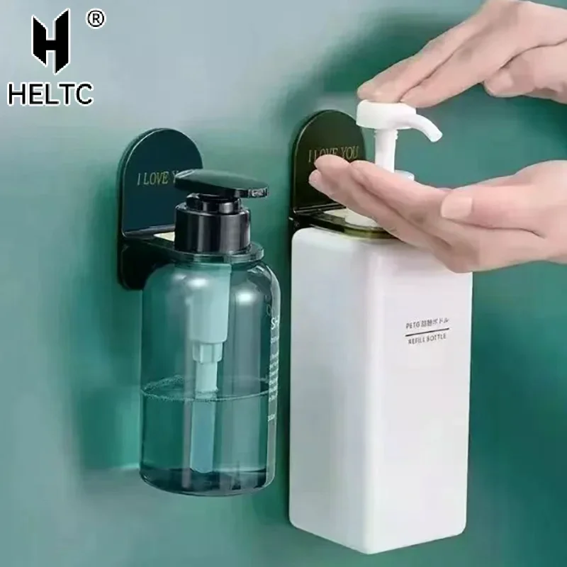 Shampoo Rack Bathroom Wall Mounted Punch-free Shower Gel Storage Rack Hand Sanitizer Storage Rack Hand Soap Bottle Hanger