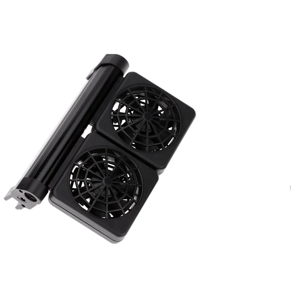 Aquarium Fish Tank Cooling Fan System Chiller Control Reduce Water Temperature 1/2/3/4 Fan Set Cooler Marine Pond Accessories