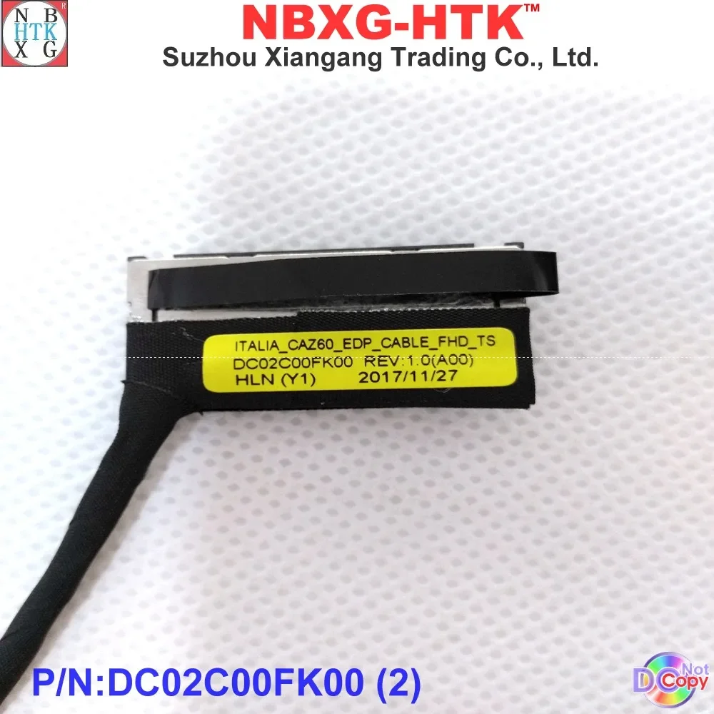 For Dell XPS 13 9370 9380 laptop LCD LED Display Ribbon Camera cable 0KJK1H DC02C00FK00 02CJMN DC02C00FJ00 DC02C00FL00 01G79V