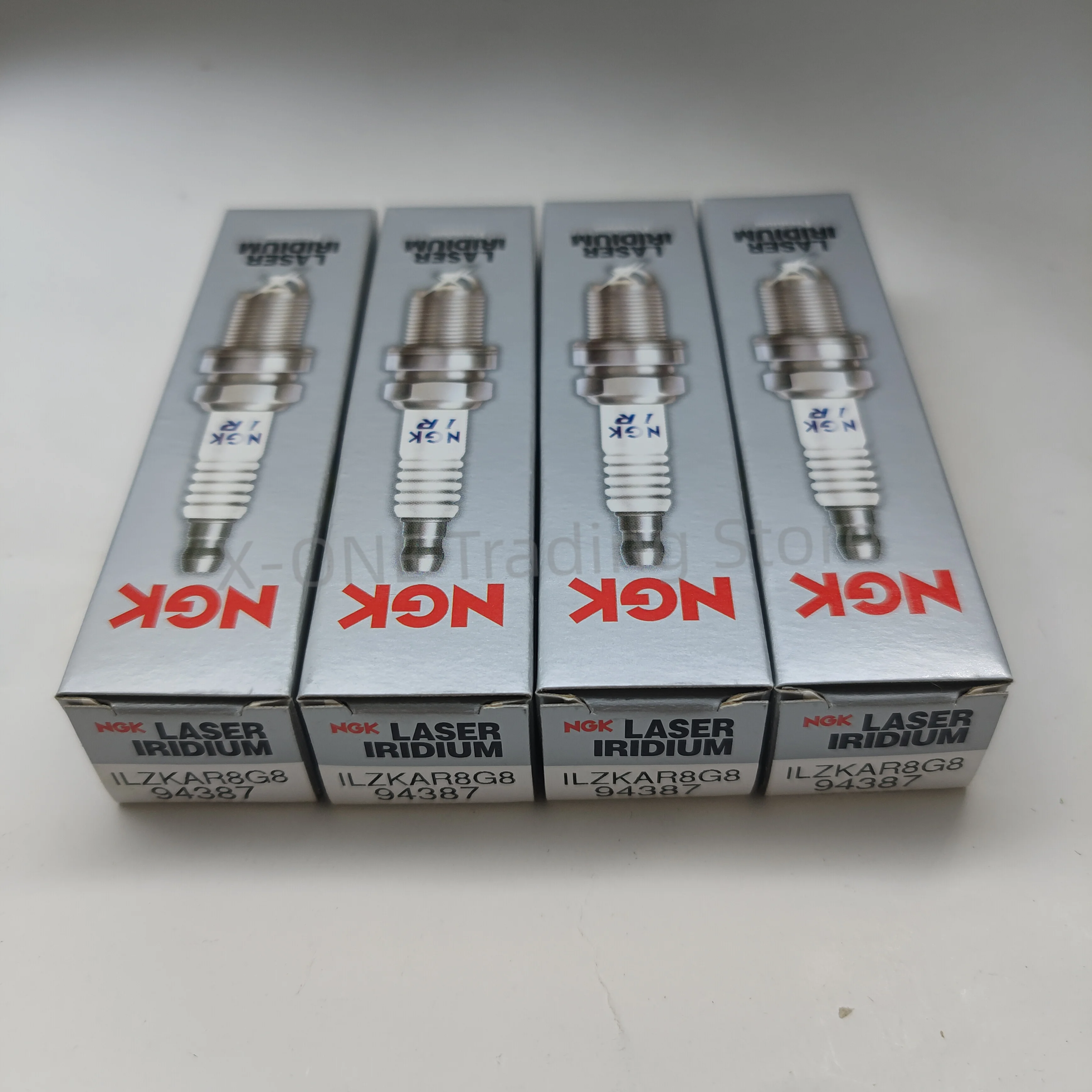 4pcs Original Iridium Platinum NGK Spark Plug ILZKAR8G8 94387 Suitable For 2.0T G10 Civic CRV URV etc