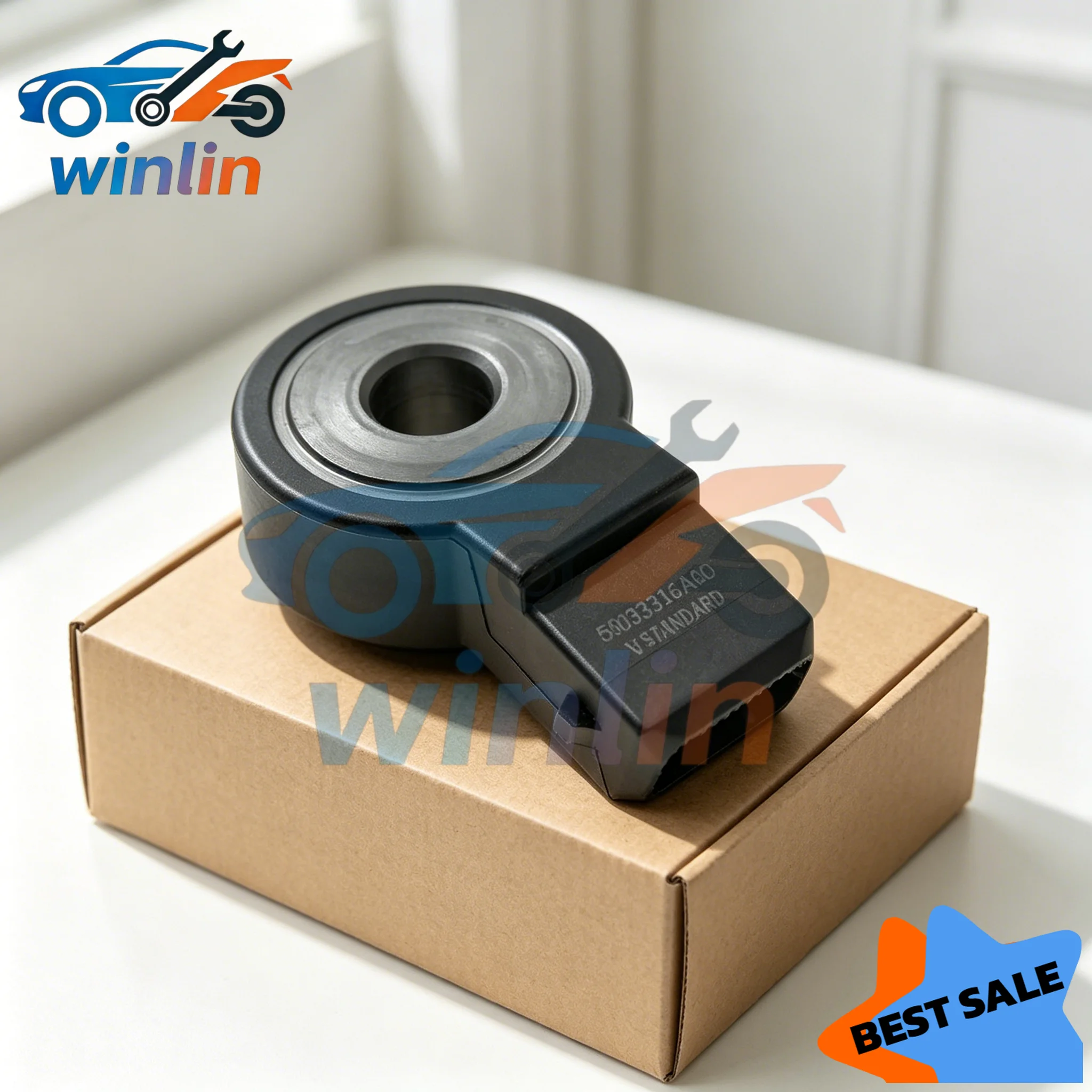 

5033316AA Knock Sensor For Chrysler 200 300 Pacifica PT Cruiser Sebring Ram Dodge Jeep SRT 56028563AA New