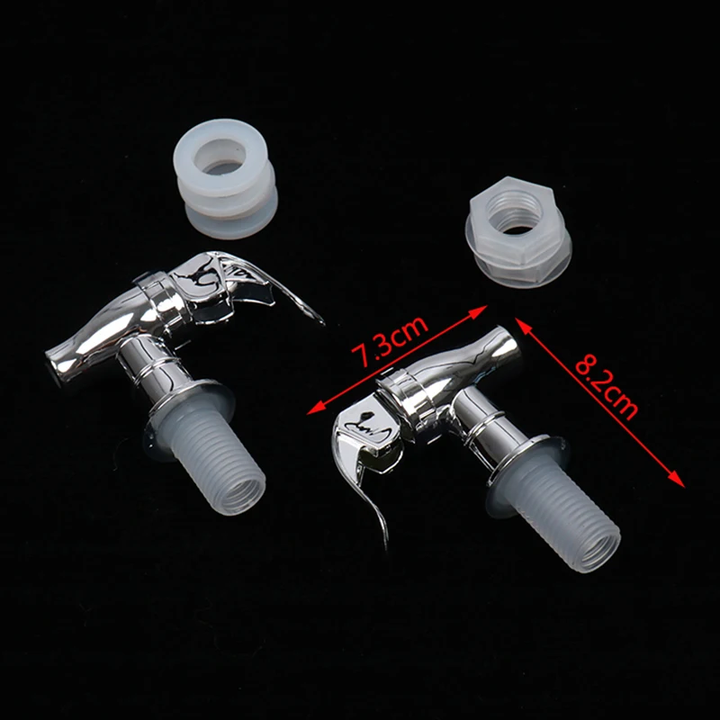 2 قطعة النبيذ صمام موزع مياه التبديل الحنفية Bibcocks البلاستيك زجاجة النبيذ الزجاج صنبور جرة برميل خزان المياه صنبور مع فلتر