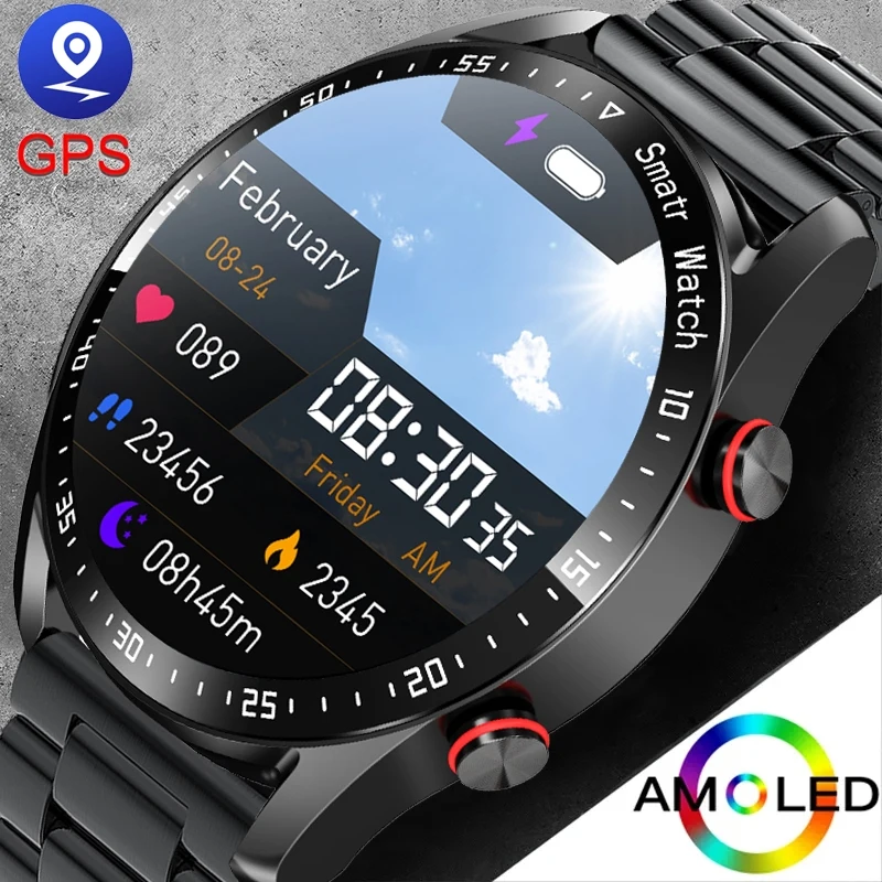 

For Huawei New ECG+PPG Smart Watch Men's 100+ Sports Fitness IP68 Waterproof Watch For Xiaomi Health Monitoring Watch