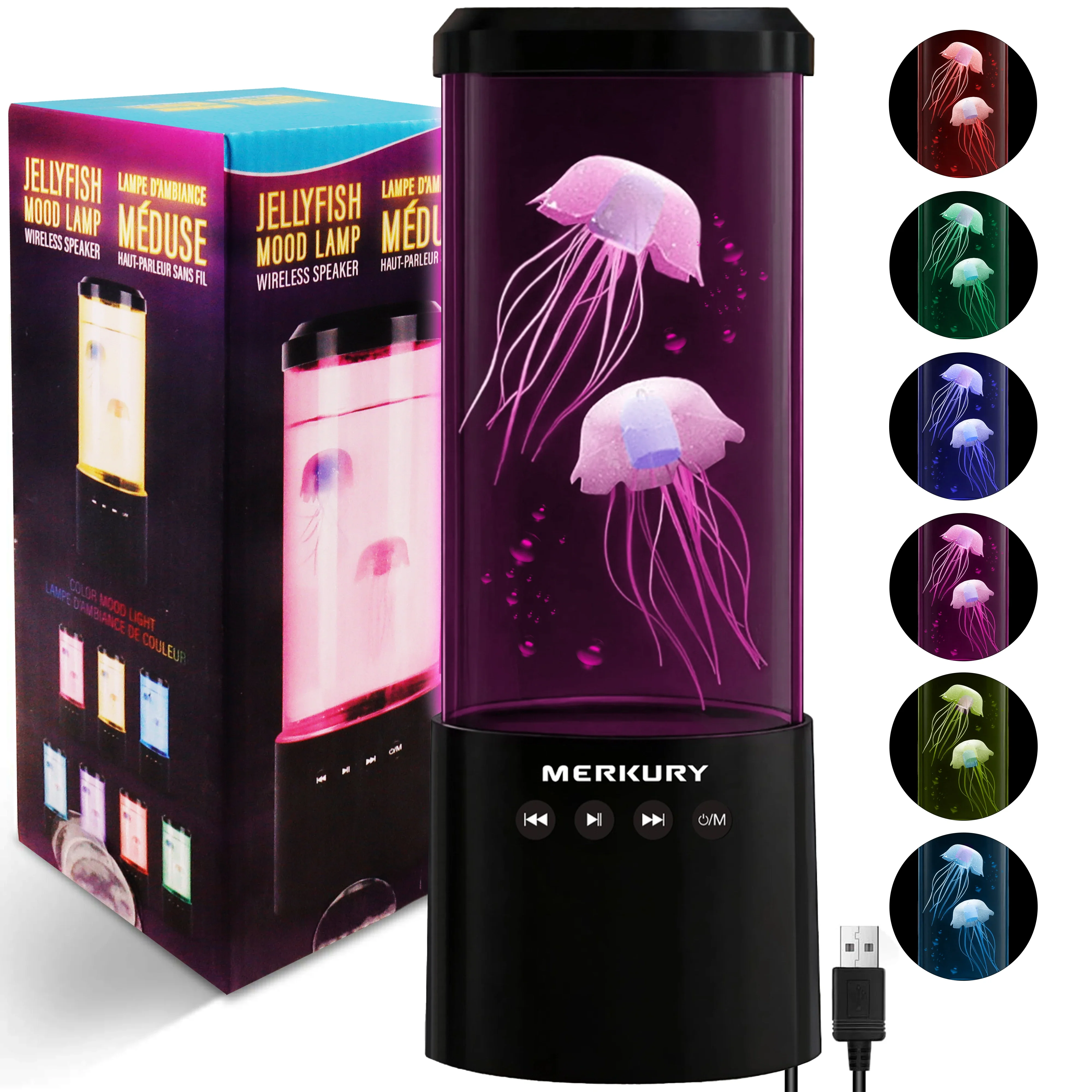 veilleuse-led-a-changement-de-couleur-aquarium-cylindrique-a-bulles-simple-decoration-d'interieur-avec-son-et-bluetooth