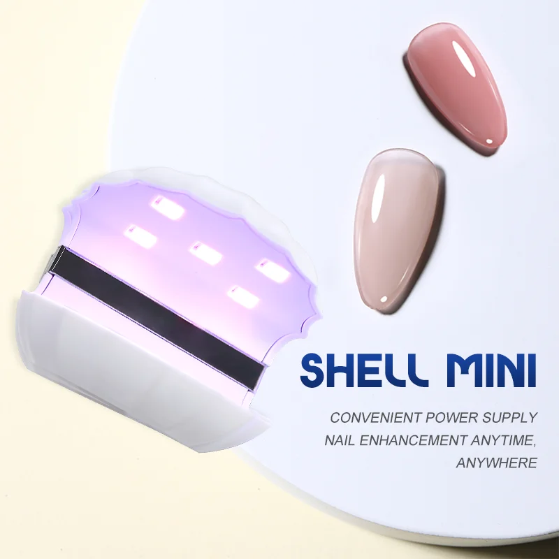 Parkson 10W  Shell Nail Drying Portable Machine Mini Charging USB Gel Polish UV LED Lamp Single Small Cure For Manicure Art Tool