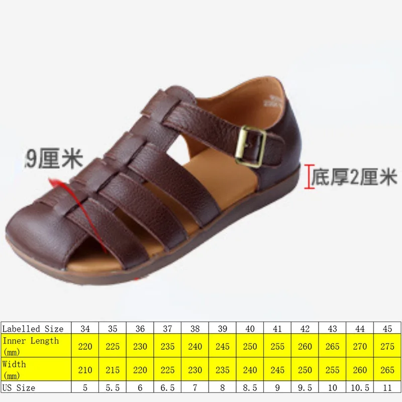 Koznoy 2cm New Cow Genuine Leather Summer Flats Women Sandal Slippers Pumps Fashion Sandals Hollow Slip on Platform Wedge Flats