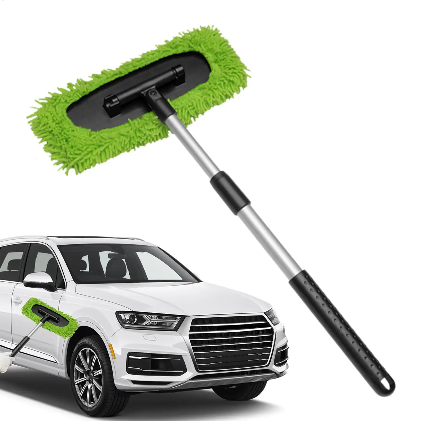 Windshield Cleaning Tool Frost Removal Telescopic Car Wash Mop For Cleaning Wash Glass Automotive Detailing Truck Floors Window