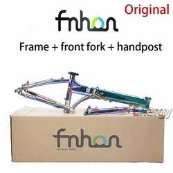 FNHON Disc brake Version Lift Bicycle blast frame 20 suits for double-cycle modification 20-inch P8 SP18 aluminium alloy