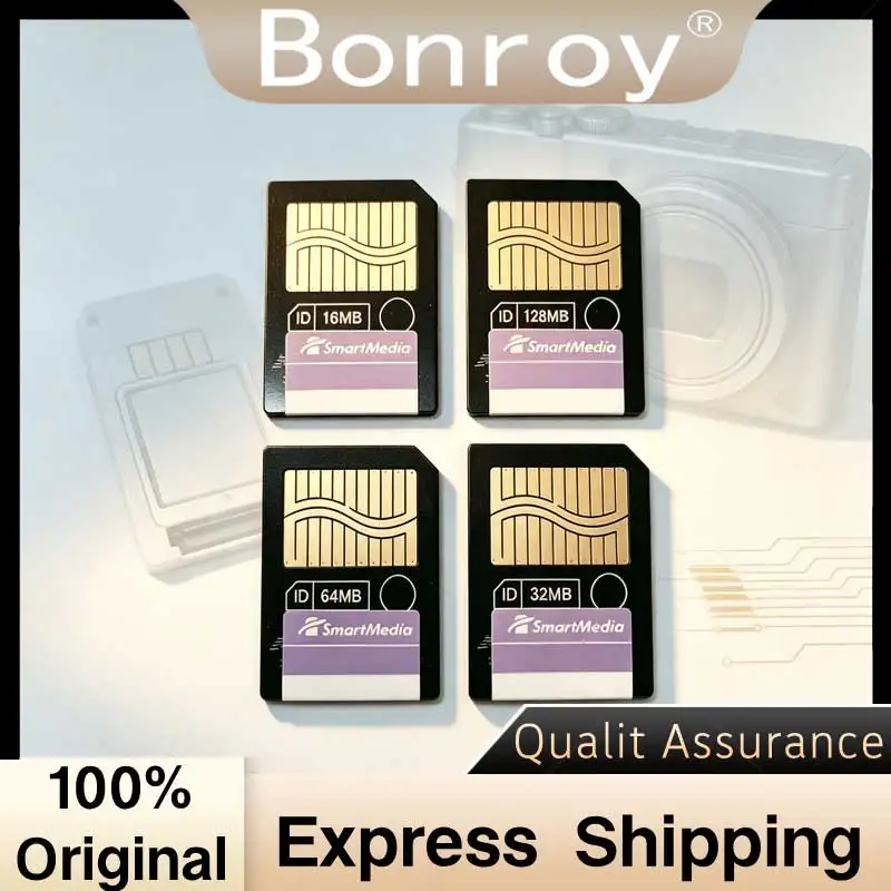 NEW Bonroy SM SmartMedia Memory Card for Fuji Olympus Kodak CCD Camera MP3 Player Electronic Keyboard Microscope