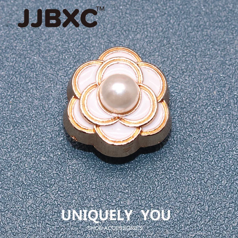 JJBXC CHARM Shoe Buckle Shoe Accessories Metal Diamond DIY Fashion Shoes Accessories Suitable for cross Shoes