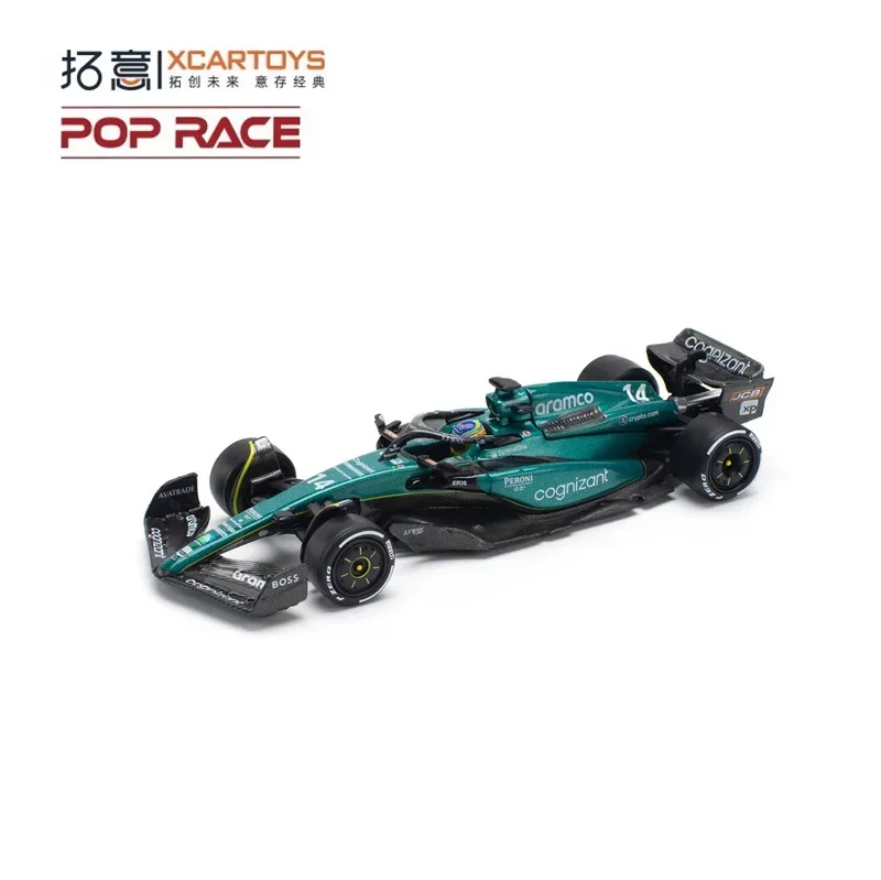 

(Pre-order) Xcartoys x POP RACE 1:64 2023 #14 F.ALONSO AMR23 Green Diecast Model Car